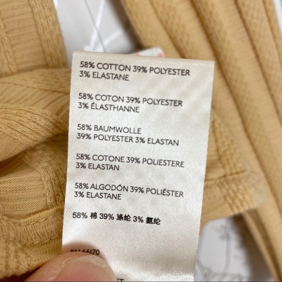 FREE PEOPLE Ice Cold Sun Fade Henley Lace Corset V-neck Top NWT XS - Picture 10 of 11